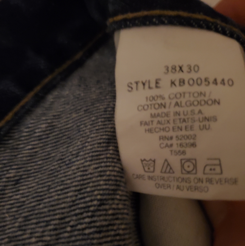 DKNY Men's jeans carpenter style gently used 38×30 - Picture 3 of 7